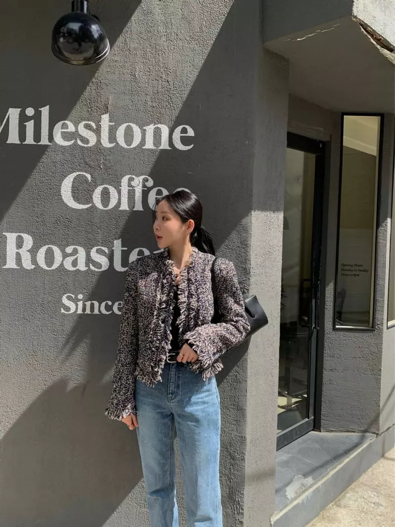Betone - Korean Women Fashion - #momslook - Twid Jacket - 12