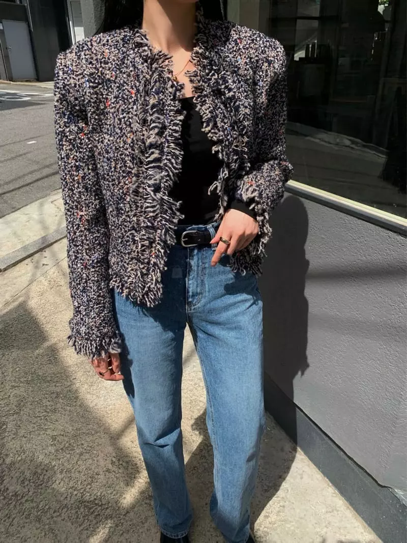 Betone - Korean Women Fashion - #momslook - Twid Jacket - 8