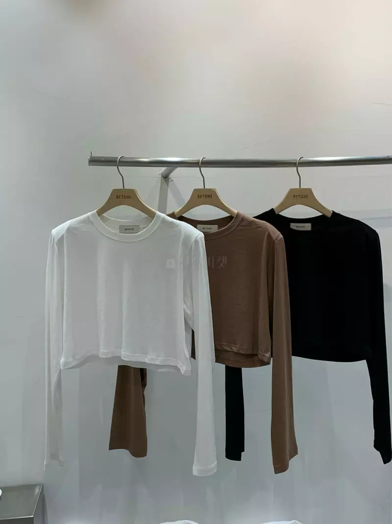 Betone - Korean Women Fashion - #momslook - Pad Tee - 6