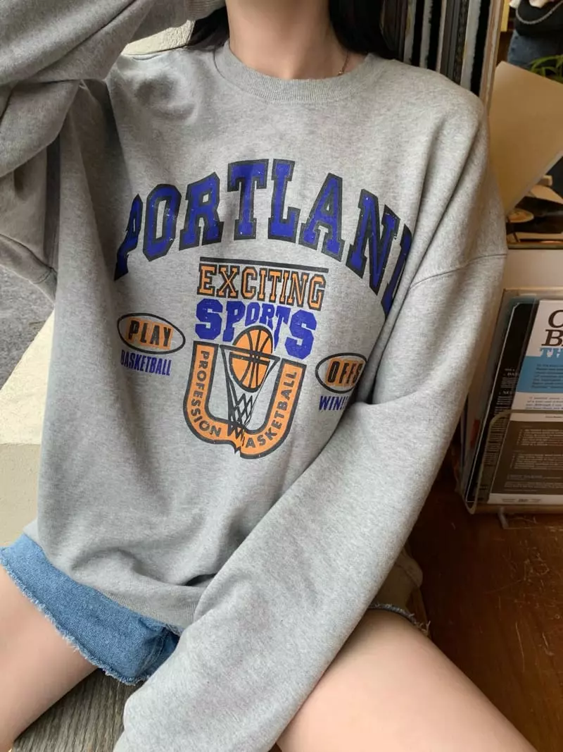 Betone - Korean Women Fashion - #momslook - Portland Sweatshirt