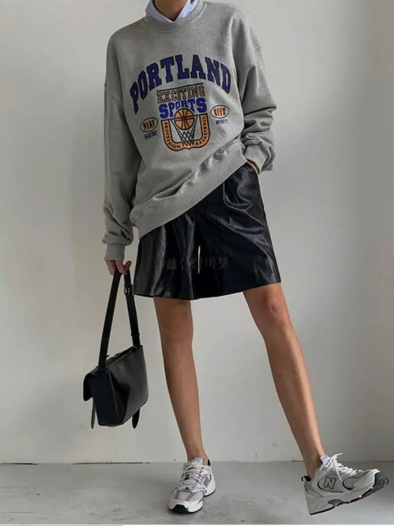 Betone - Korean Women Fashion - #momslook - Portland Sweatshirt - 5