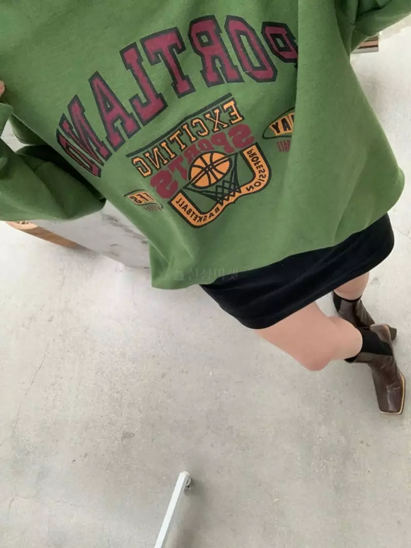 Betone - Korean Women Fashion - #momslook - Portland Sweatshirt - 9