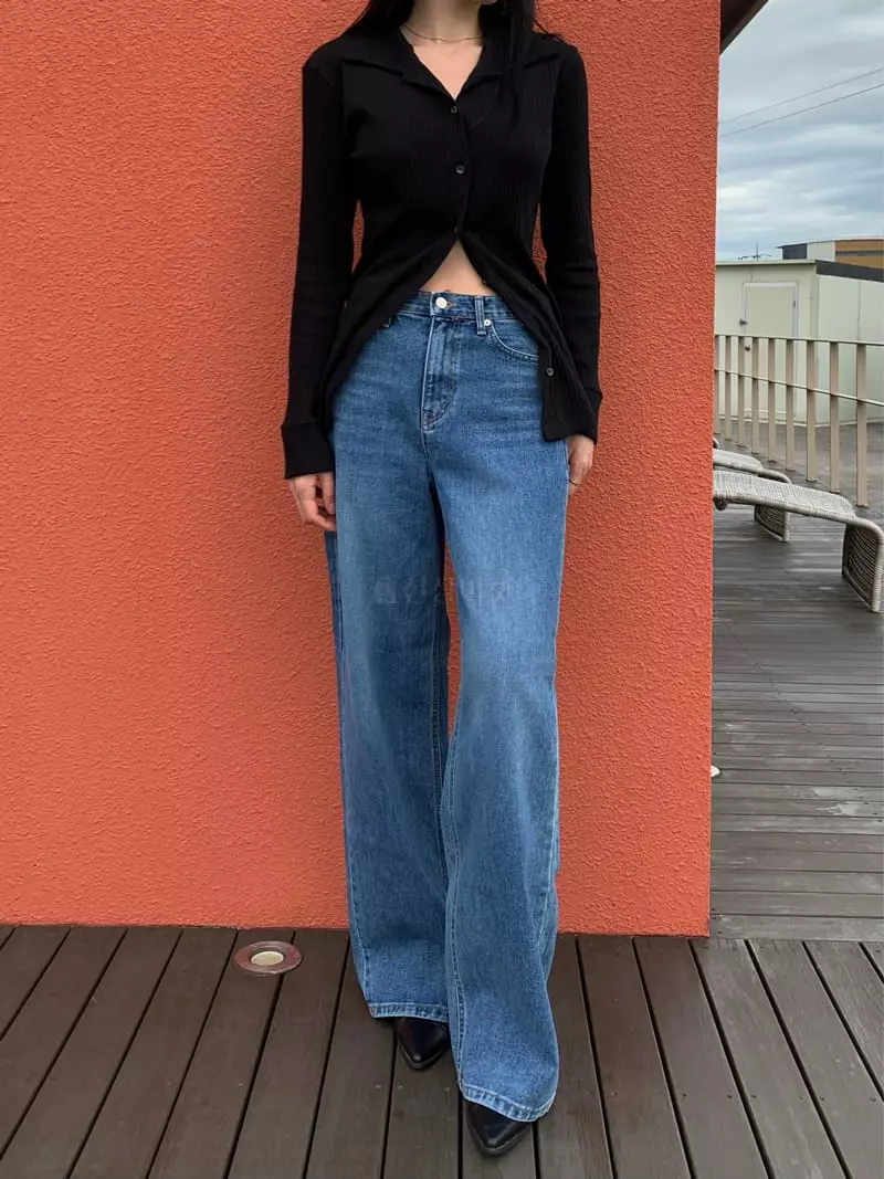 Betone - Korean Women Fashion - #restrostyle - River Low Pants - 11