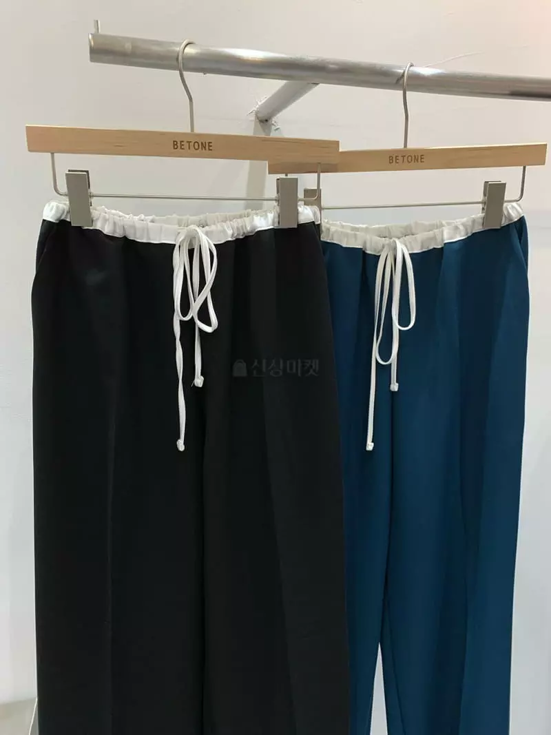 Betone - Korean Women Fashion - #thelittlethings - Color Band Pants - 12