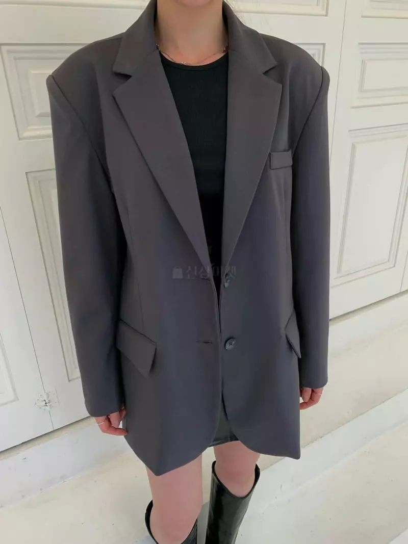 Betone - Korean Women Fashion - #womensfashion - Boy Jacket - 4