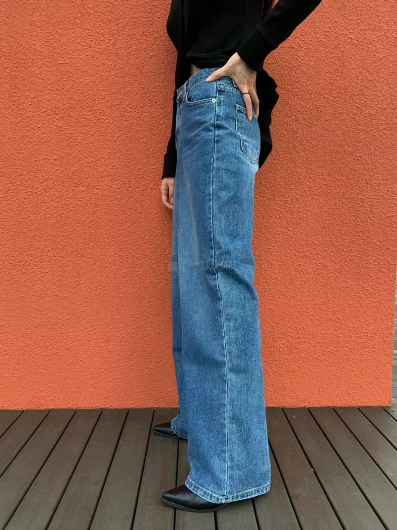 Betone - Korean Women Fashion - #vintagekidsstyle - River Low Pants - 9