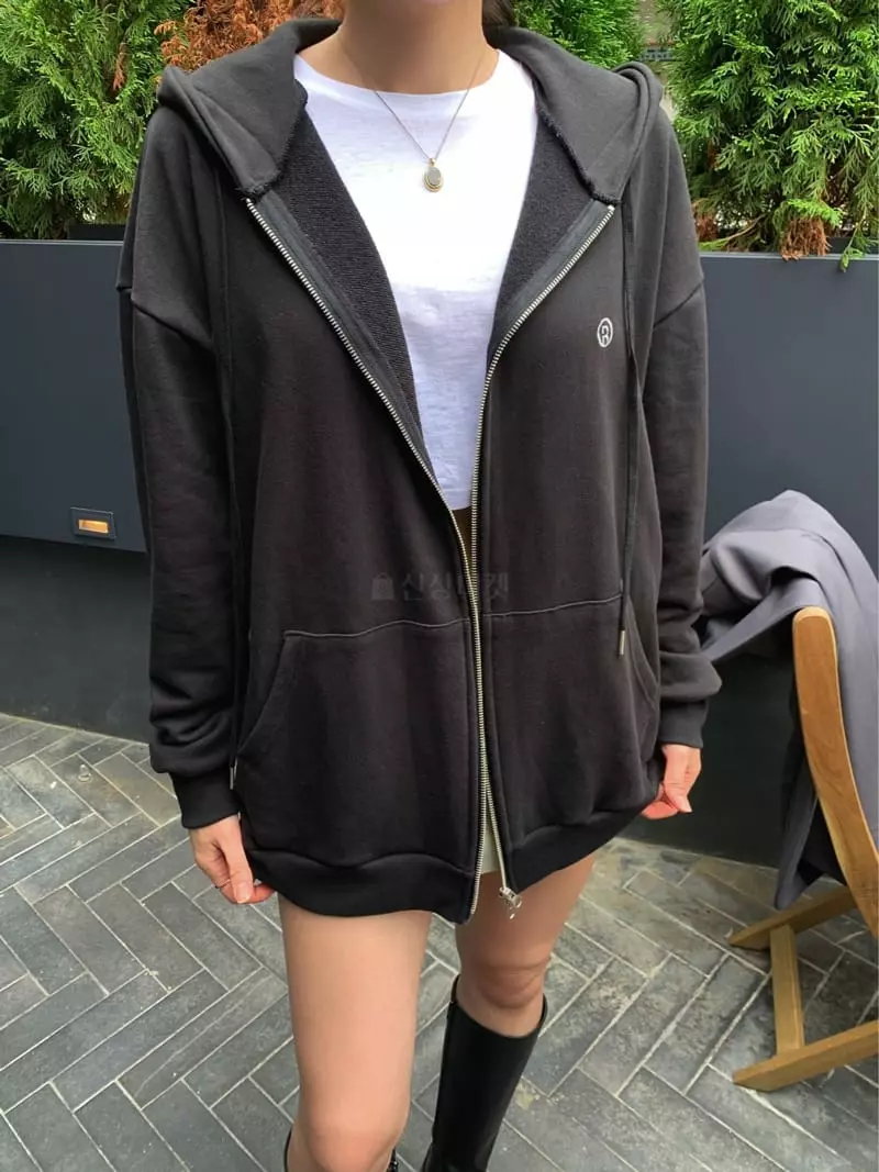 Betone - Korean Women Fashion - #womensfashion - B Hoody Zip-up