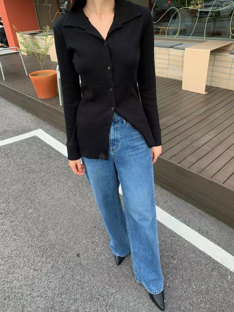 Betone - Korean Women Fashion - #womensfashion - Rib Shirt - 2