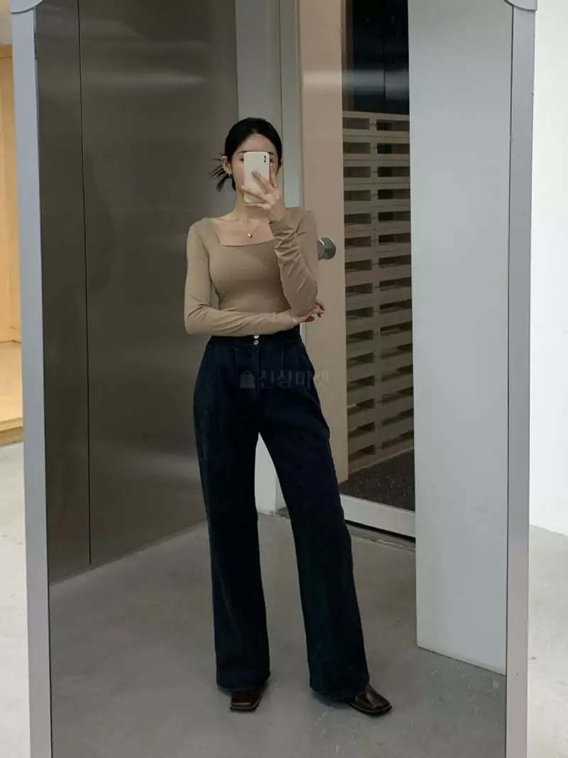 Betone - Korean Women Fashion - #womensfashion - Double Black Jeans - 8