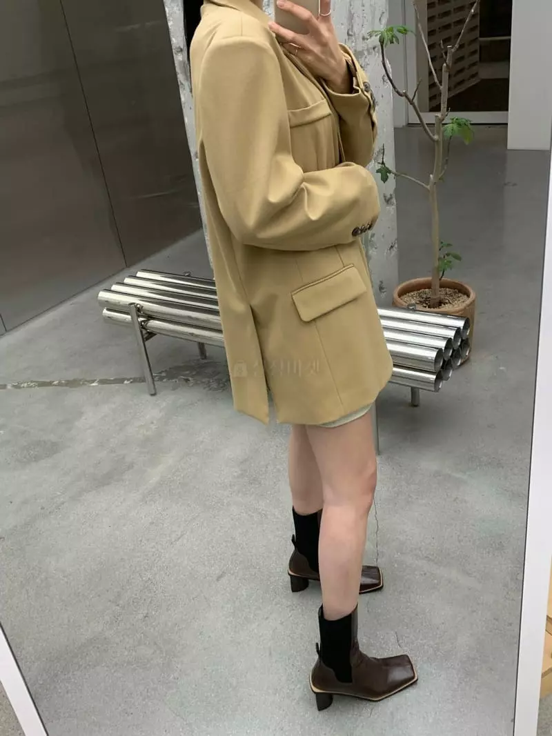Betone - Korean Women Fashion - #womensfashion - Boy Jacket - 3