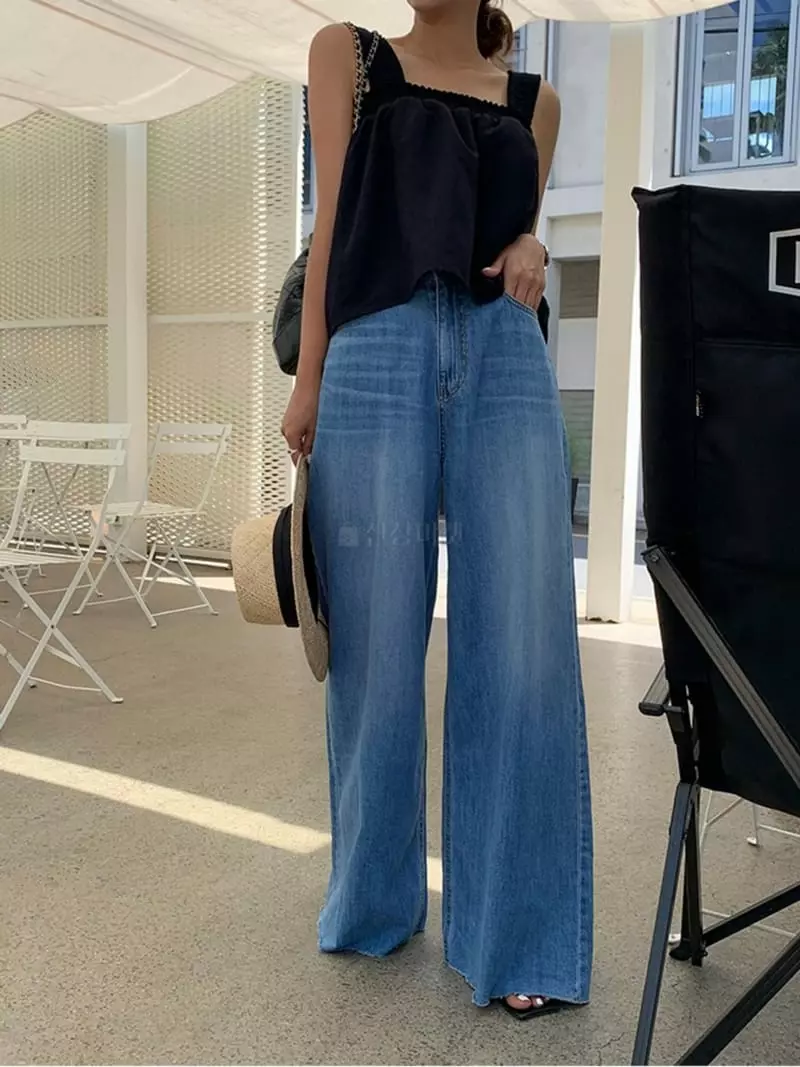 Betone - Korean Women Fashion - #womensfashion - Summer Wide Pants - 10