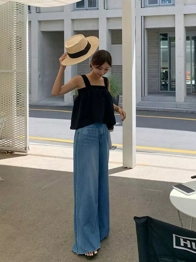 Betone - Korean Women Fashion - #womensfashion - Summer Wide Pants - 12