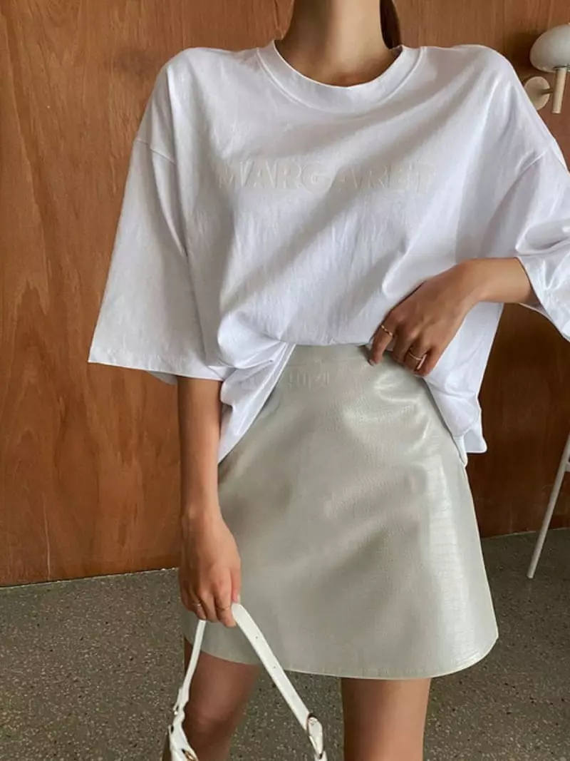 Betone - Korean Women Fashion - #womensfashion - Crocodile Skirt - 5