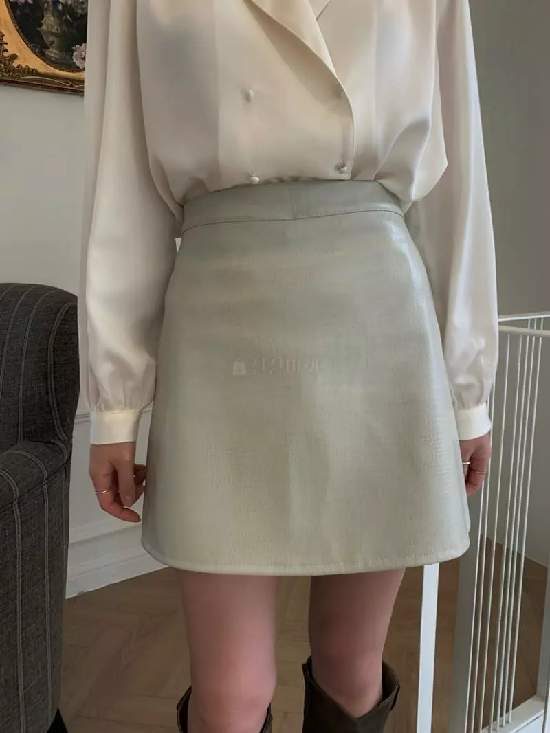 Betone - Korean Women Fashion - #womensfashion - Crocodile Skirt - 9