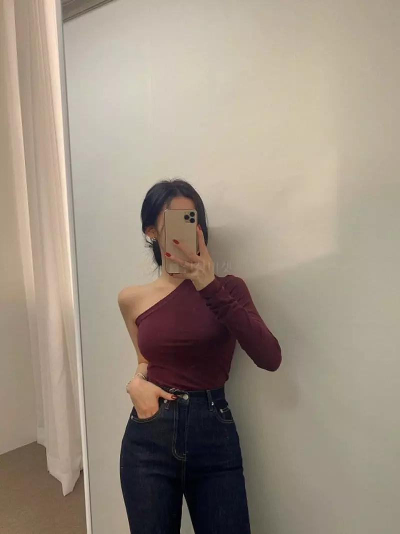 Betone - Korean Women Fashion - #womensfashion - Unbal Tee - 7