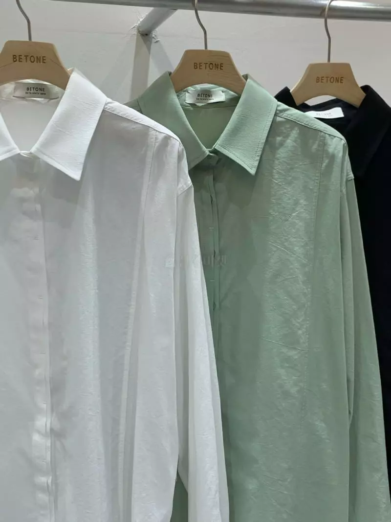 Betone - Korean Women Fashion - #womensfashion - Washing Shirt - 3