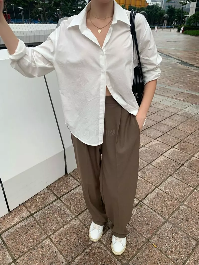 Betone - Korean Women Fashion - #womensfashion - Washing Shirt - 5