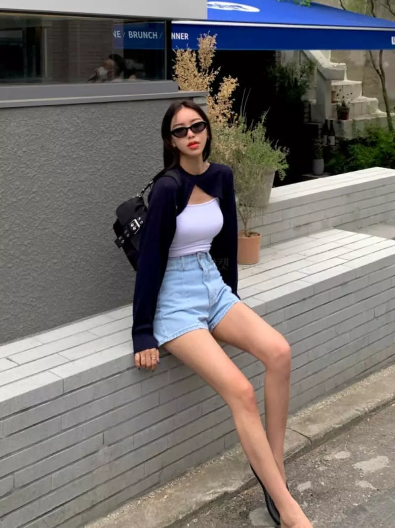 Betone - Korean Women Fashion - #womensfashion - Cube Cap Sleeveless - 3