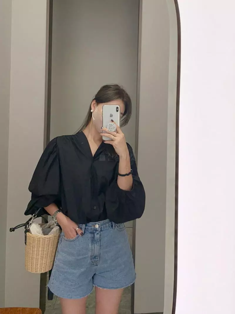 Betone - Korean Women Fashion - #womensfashion - Fold Shorts