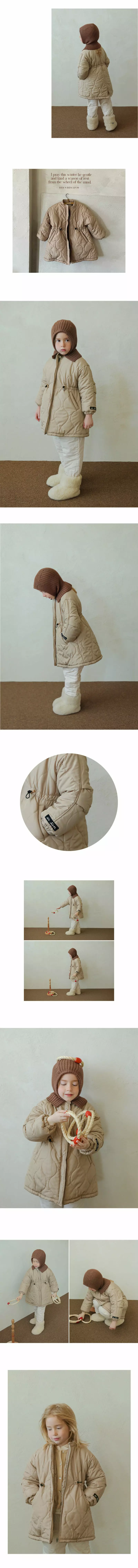 Bien a Bien - Korean Children Fashion - #prettylittlegirls - Ber Quilting Field Jacket - 3