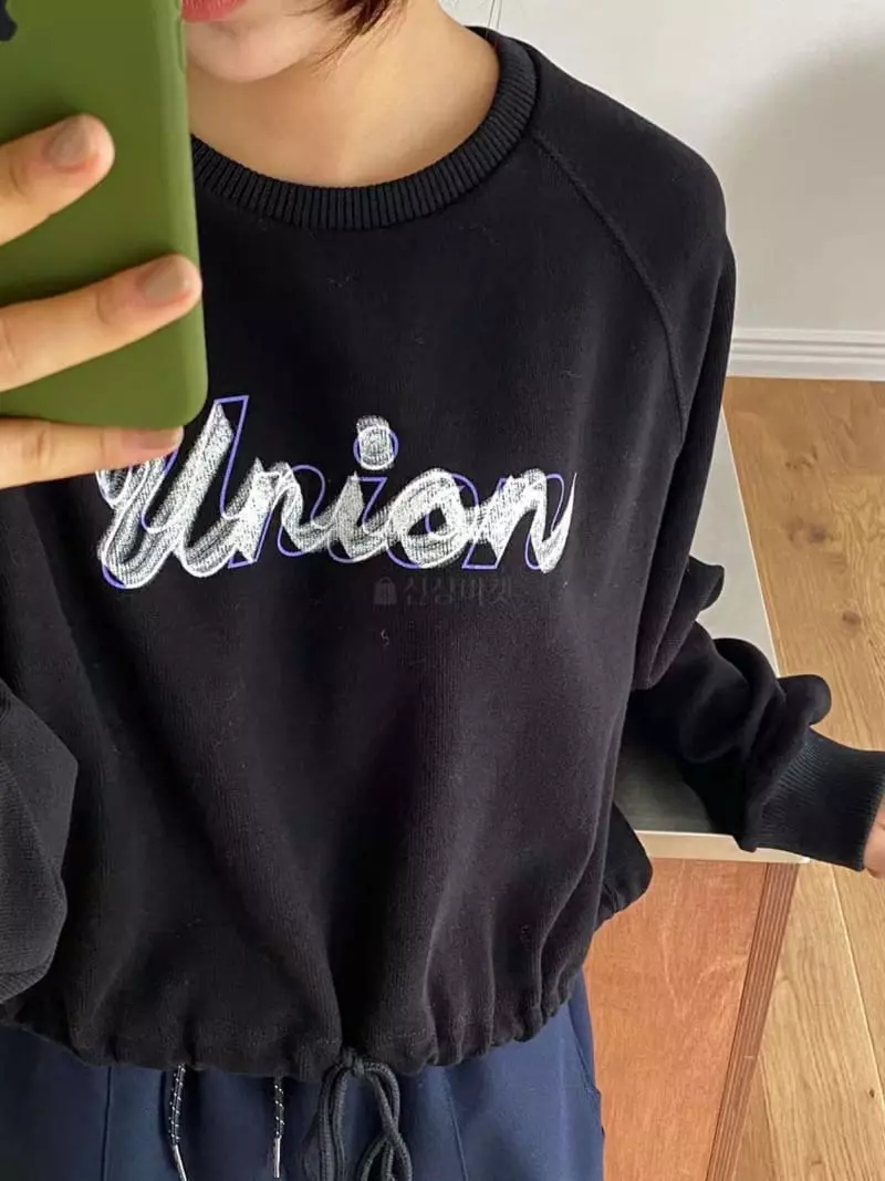 Binus - Korean Women Fashion - #momslook - Union Sweatshirt - 5
