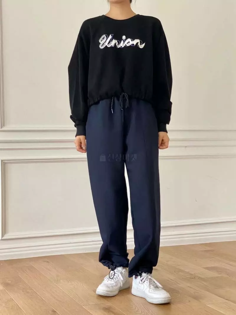Binus - Korean Women Fashion - #momslook - Union Sweatshirt - 7