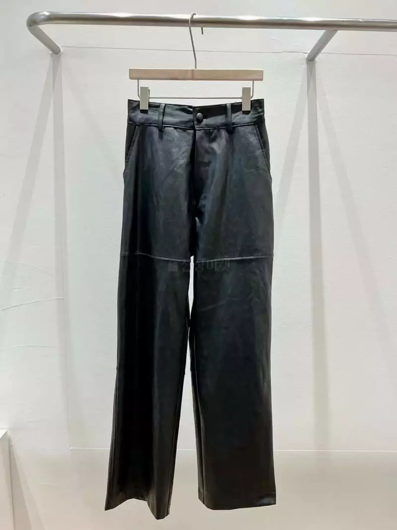 Binus - Korean Women Fashion - #momslook - Eco Leather Pants - 7