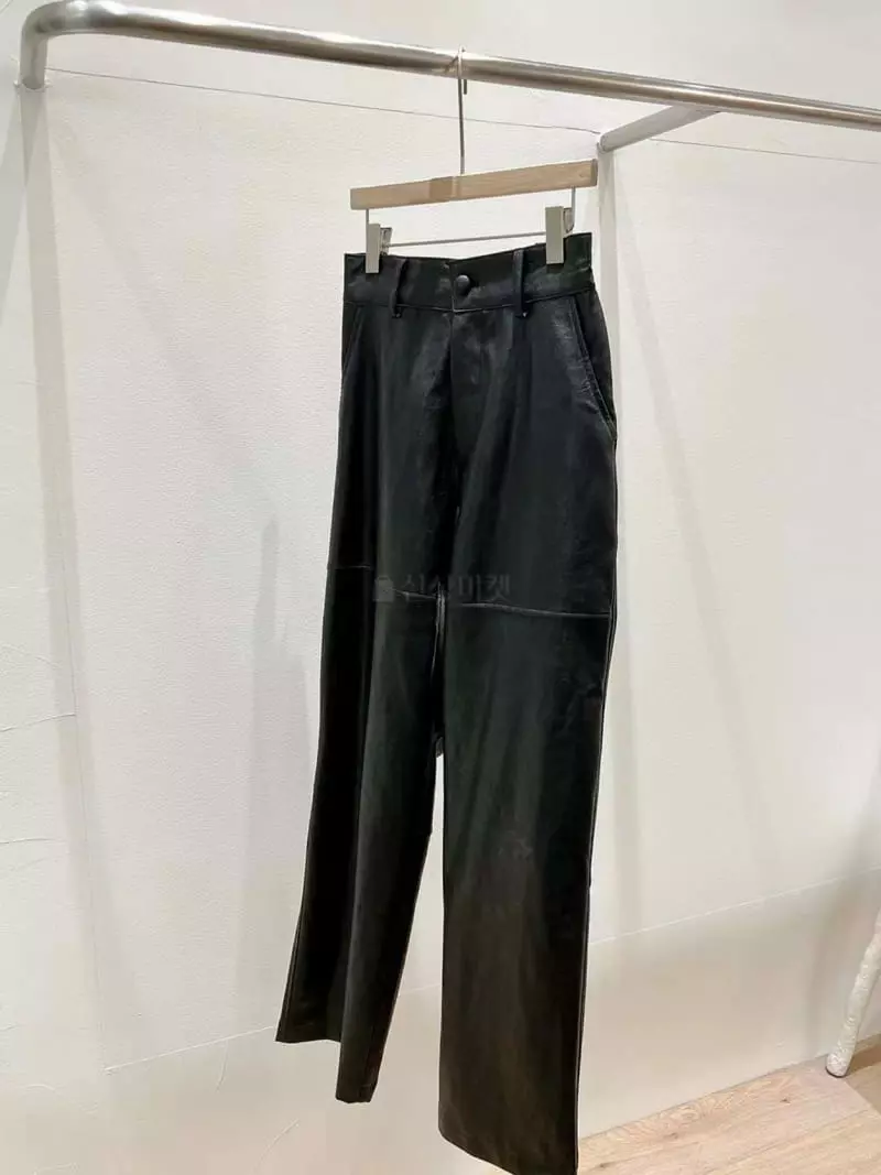 Binus - Korean Women Fashion - #momslook - Eco Leather Pants - 9