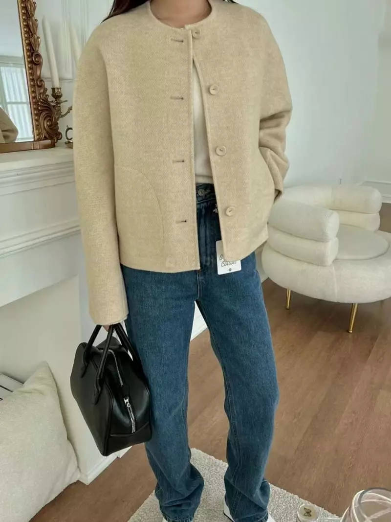 Binus - Korean Women Fashion - #momslook - Urban Hand Jacket - 10