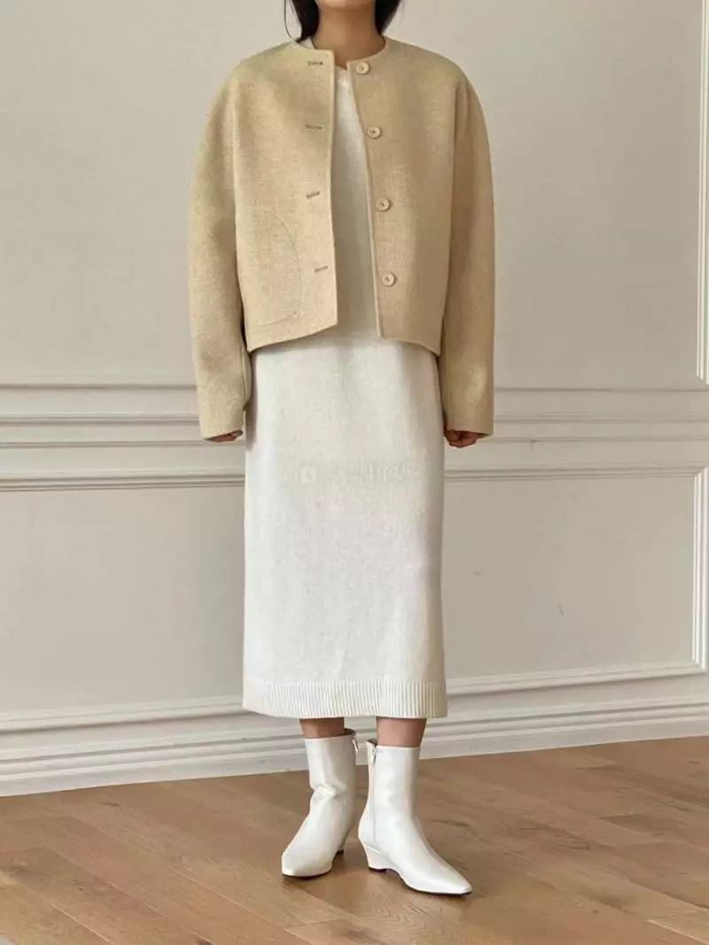 Binus - Korean Women Fashion - #momslook - Urban Hand Jacket - 2