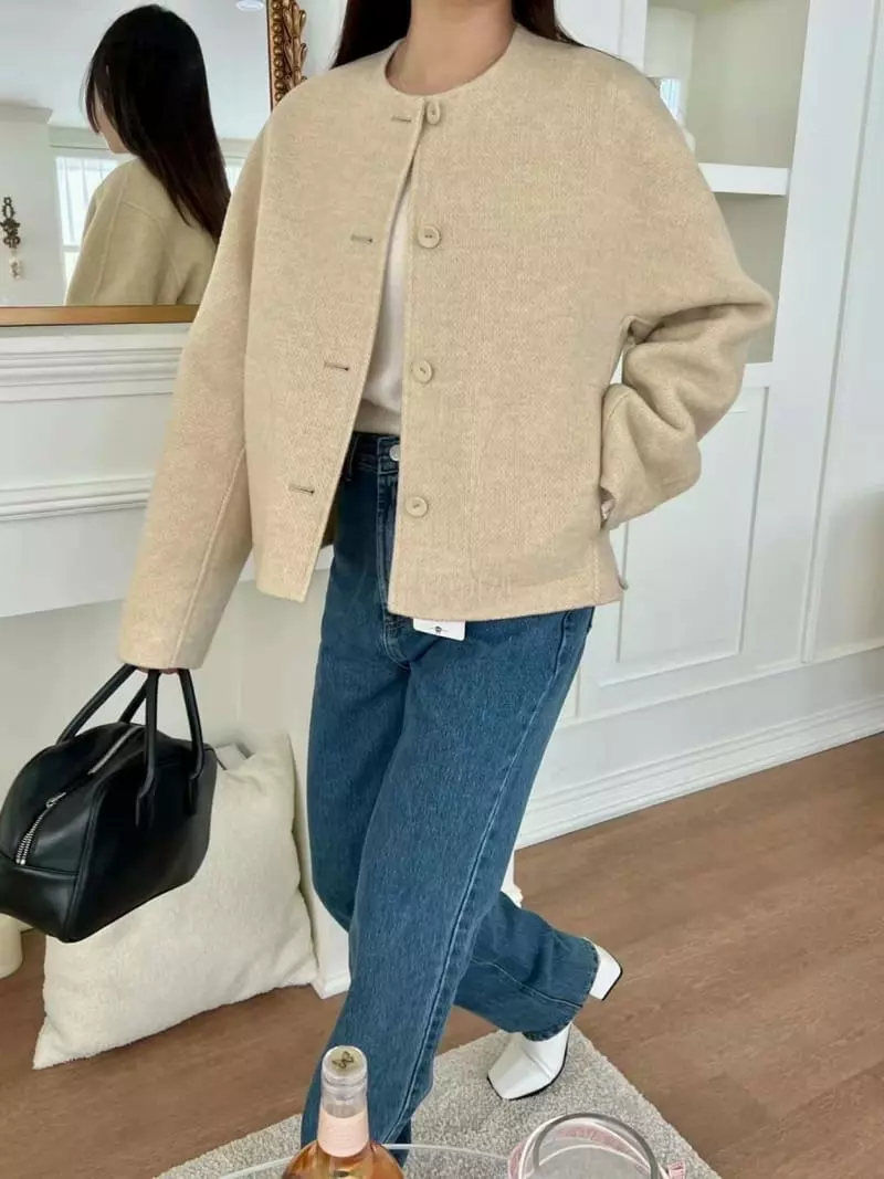 Binus - Korean Women Fashion - #momslook - Urban Hand Jacket - 8