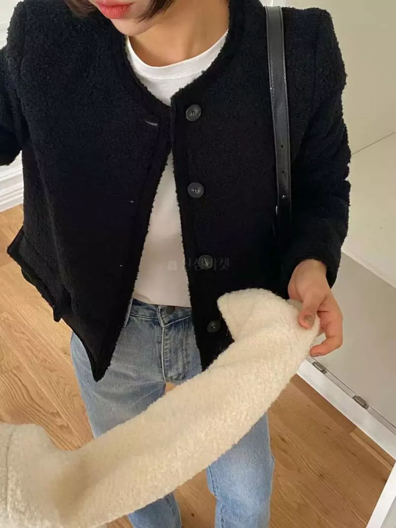 Binus - Korean Women Fashion - #momslook - Shelly Twid Jacket - 9