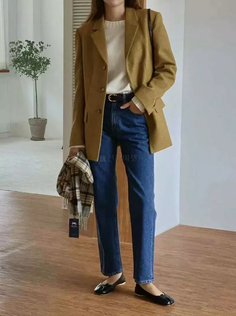 Binus - Korean Women Fashion - #momslook - Moon Jacket - 9