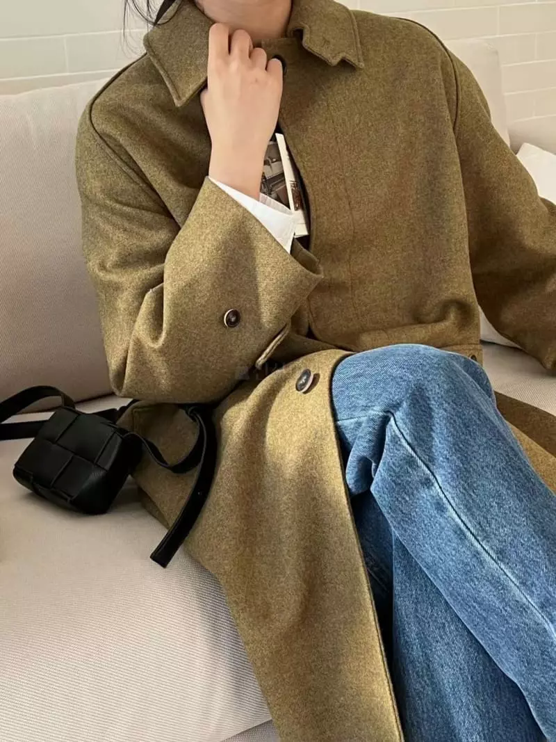Binus - Korean Women Fashion - #momslook - Loe Moon Coat - 10