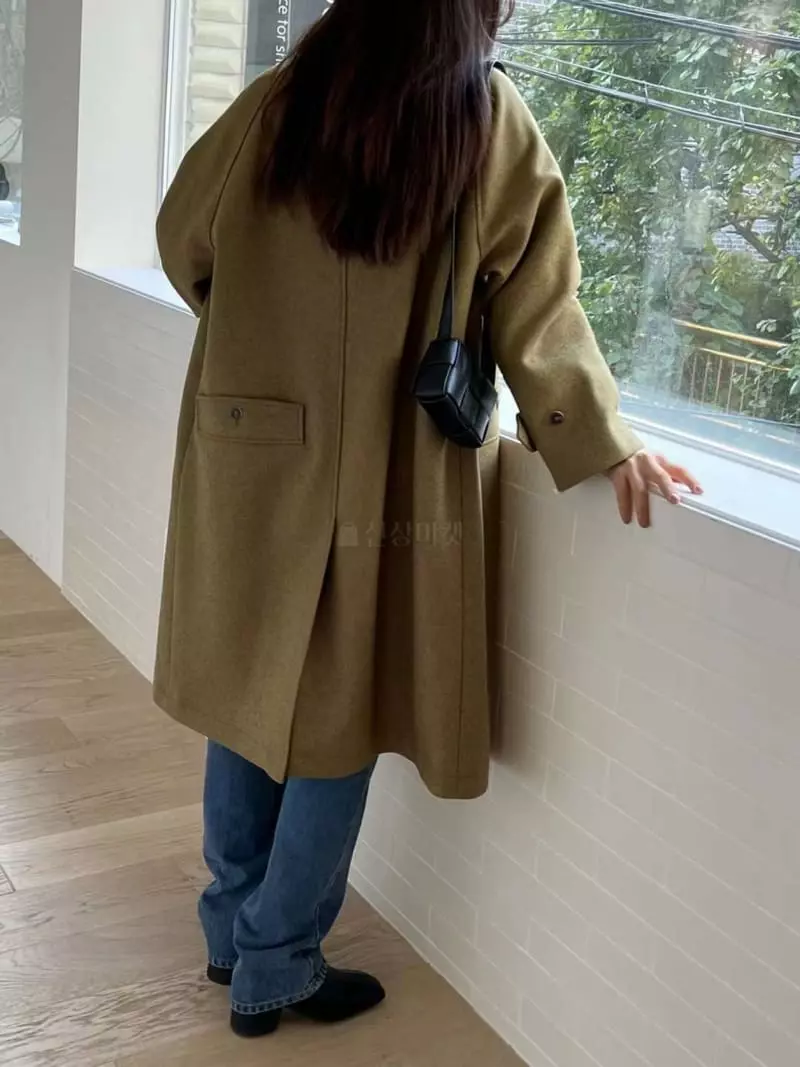 Binus - Korean Women Fashion - #momslook - Loe Moon Coat - 3