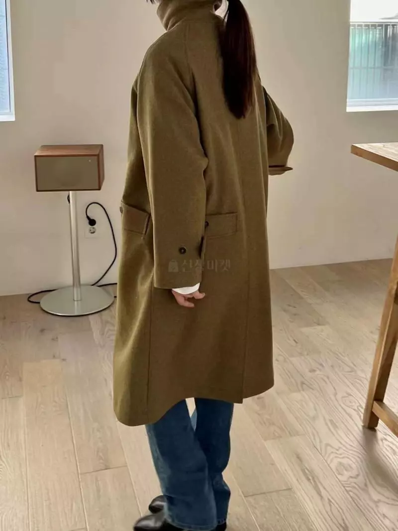 Binus - Korean Women Fashion - #momslook - Loe Moon Coat - 5