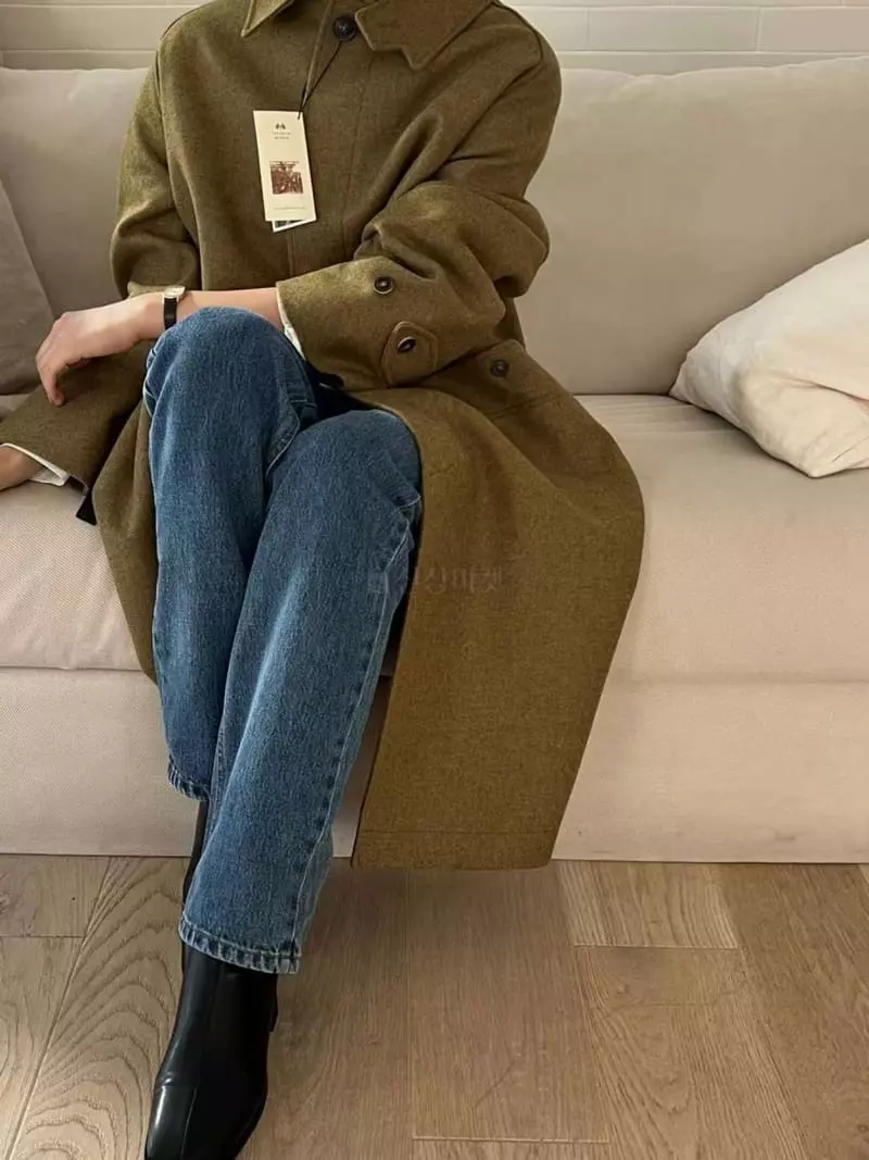 Binus - Korean Women Fashion - #momslook - Loe Moon Coat - 9