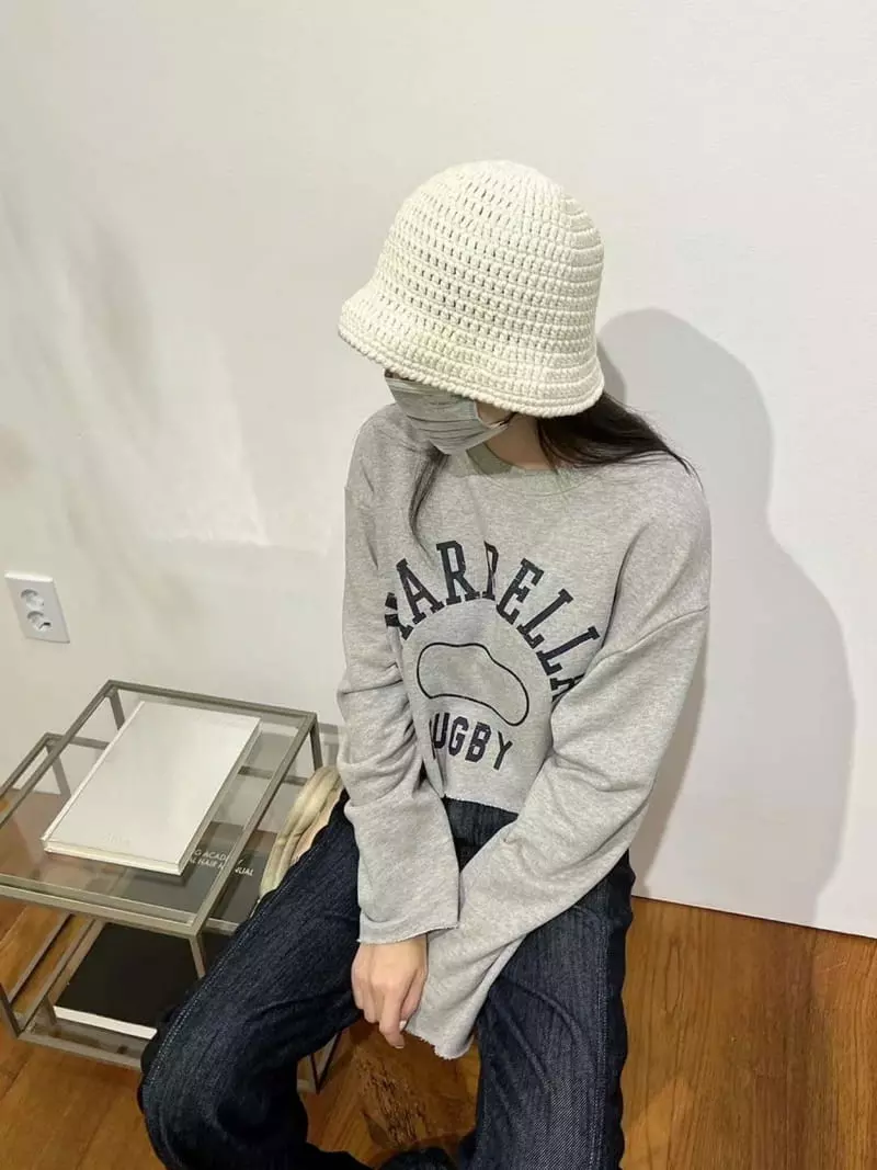 Binus - Korean Women Fashion - #momslook - Rugby Sweatshirt - 7