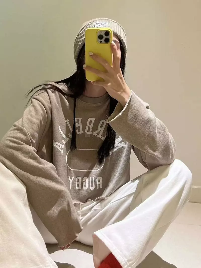Binus - Korean Women Fashion - #momslook - Rugby Sweatshirt - 8