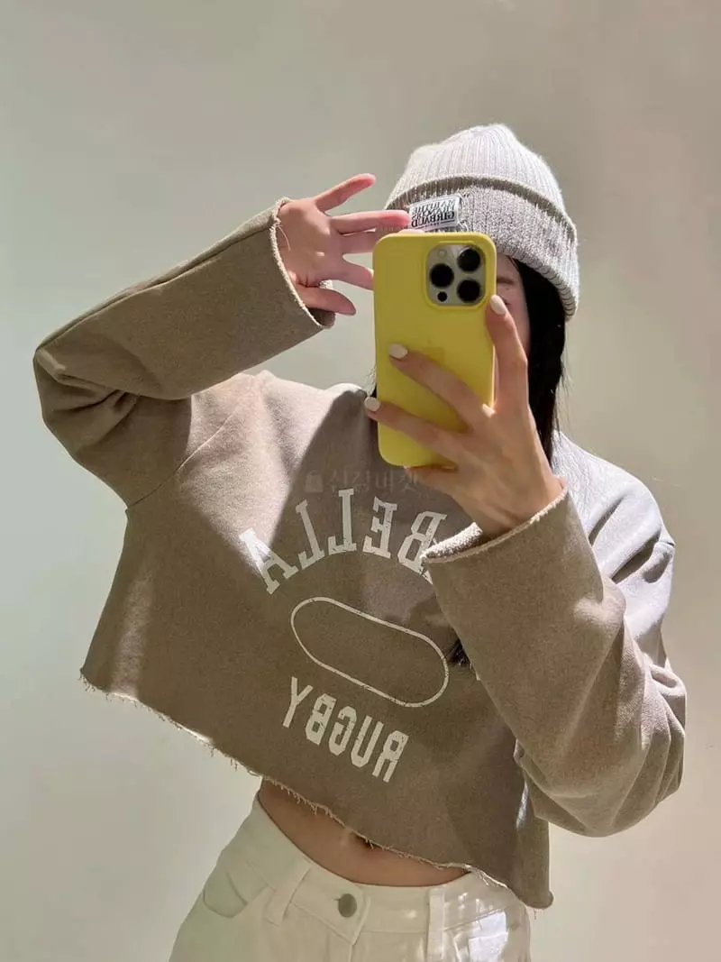Binus - Korean Women Fashion - #momslook - Rugby Sweatshirt - 9