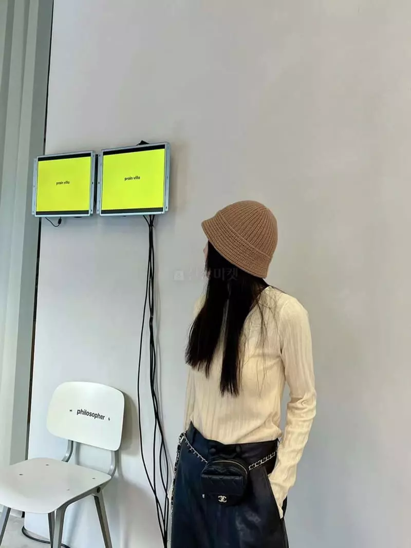 Binus - Korean Women Fashion - #momslook - Rib Tee - 4