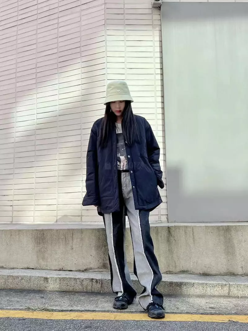 Binus - Korean Women Fashion - #momslook - Padding shirt - 8