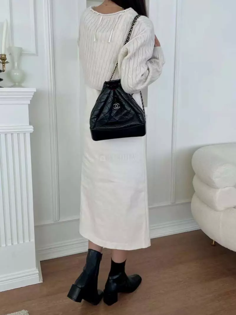Binus - Korean Women Fashion - #momslook - Crop Knit Tee - 9