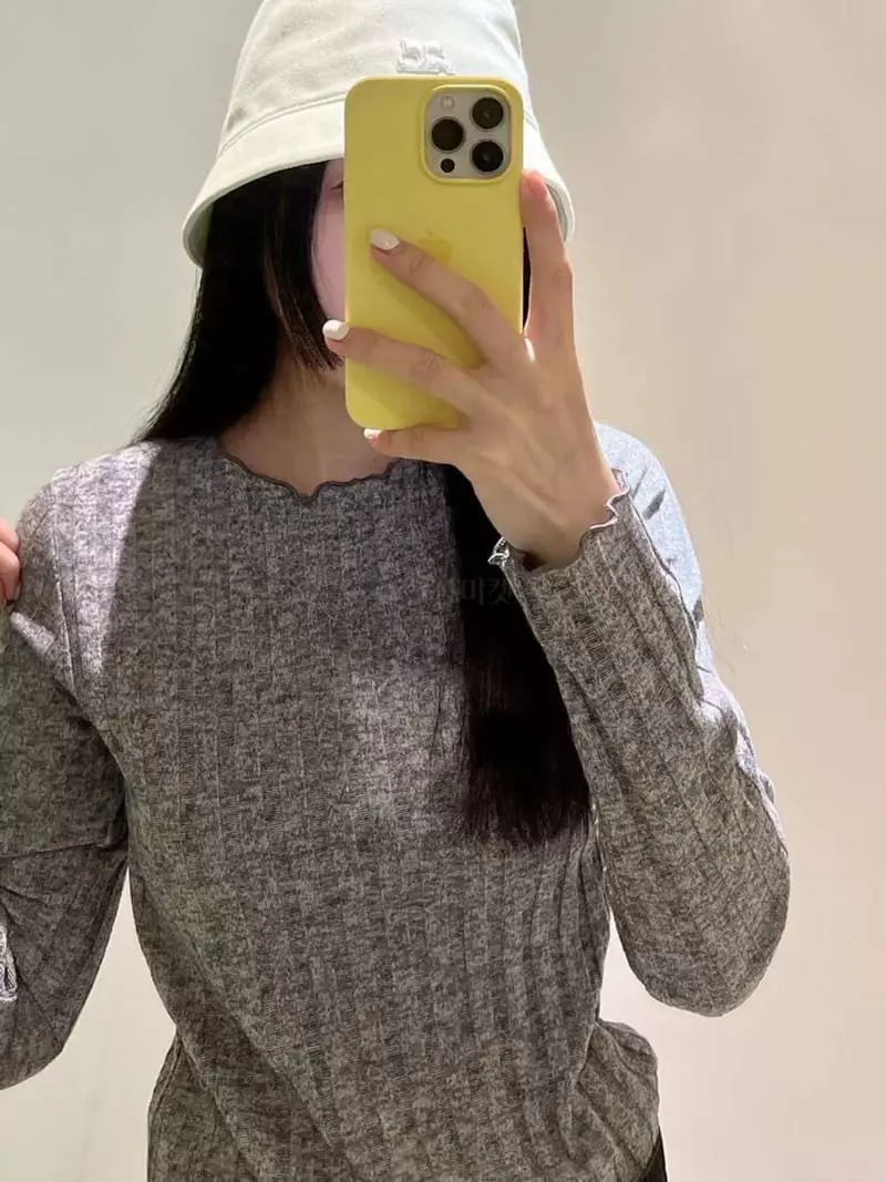 Binus - Korean Women Fashion - #pursuepretty - Rib Tee - 9
