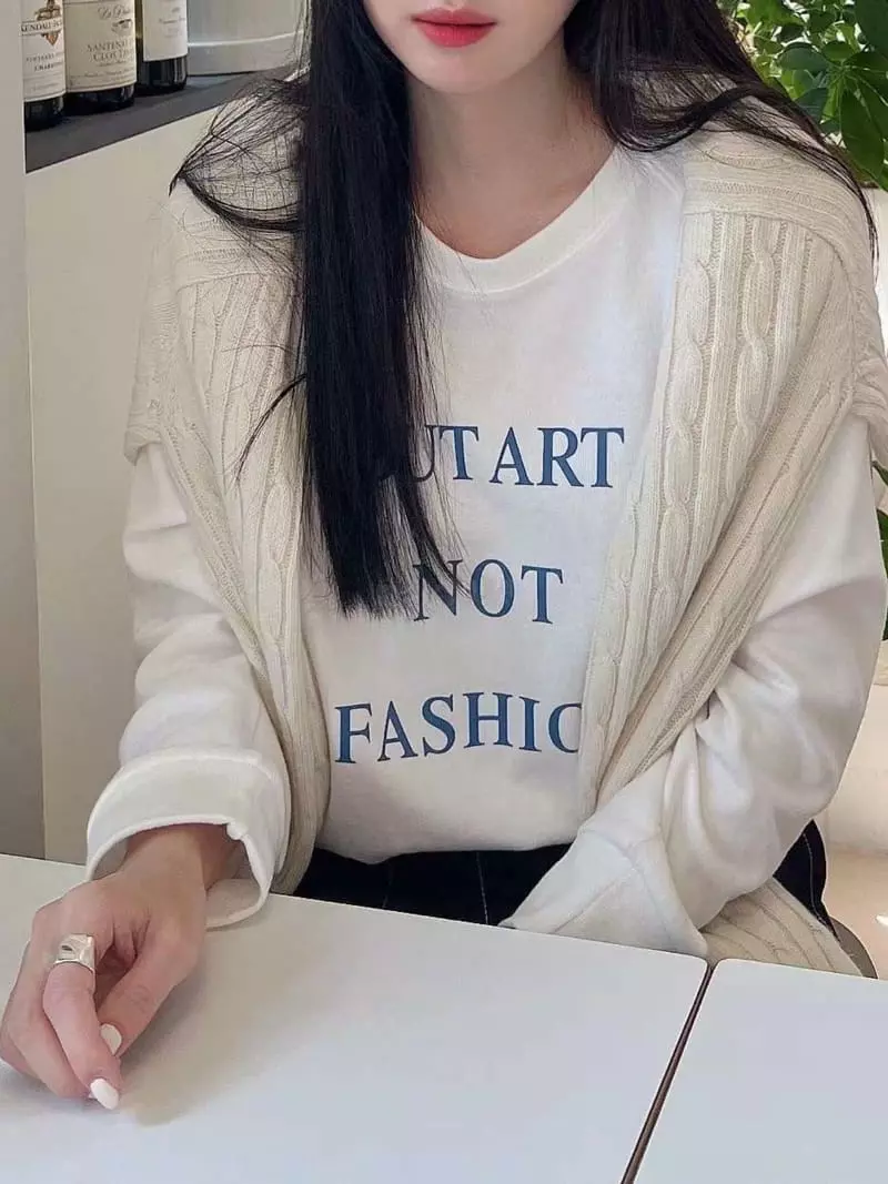 Binus - Korean Women Fashion - #pursuepretty - Fashion Tee - 4