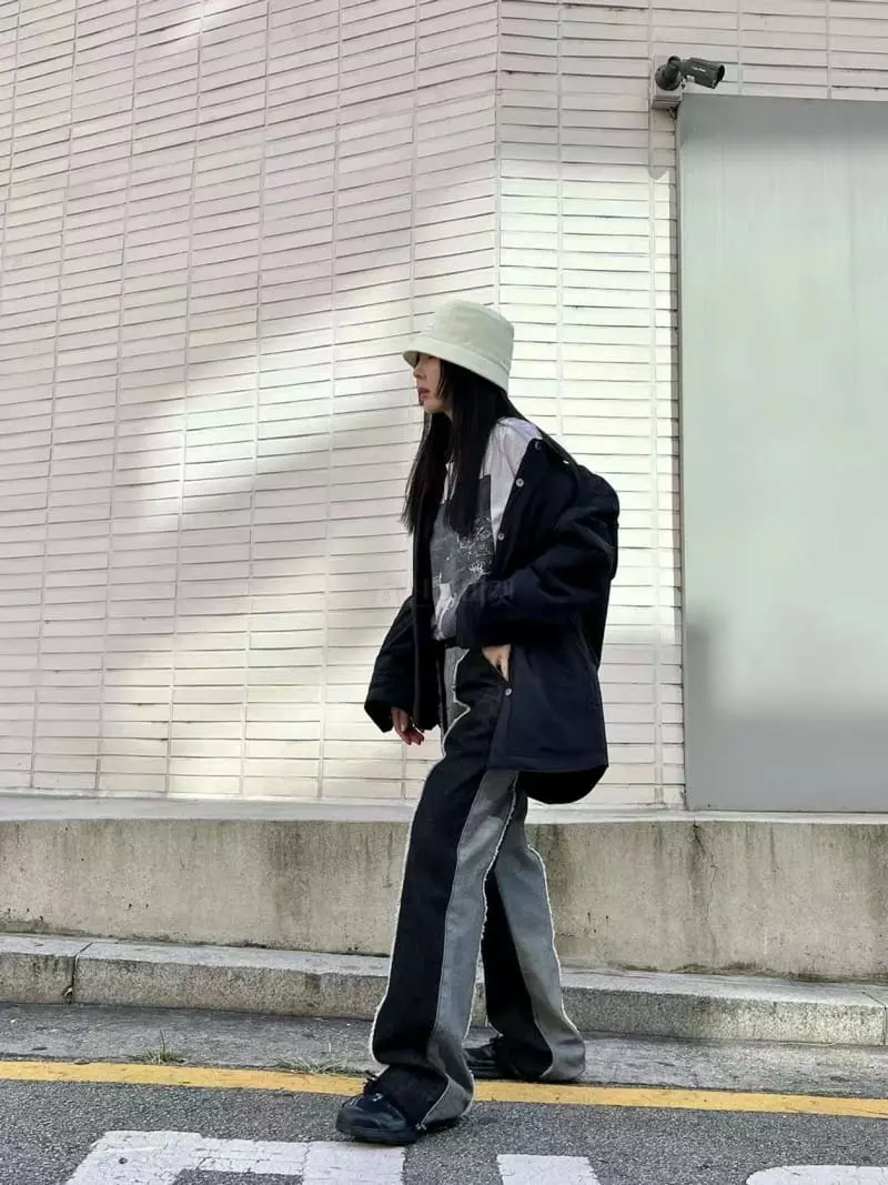 Binus - Korean Women Fashion - #restrostyle - Padding shirt - 4