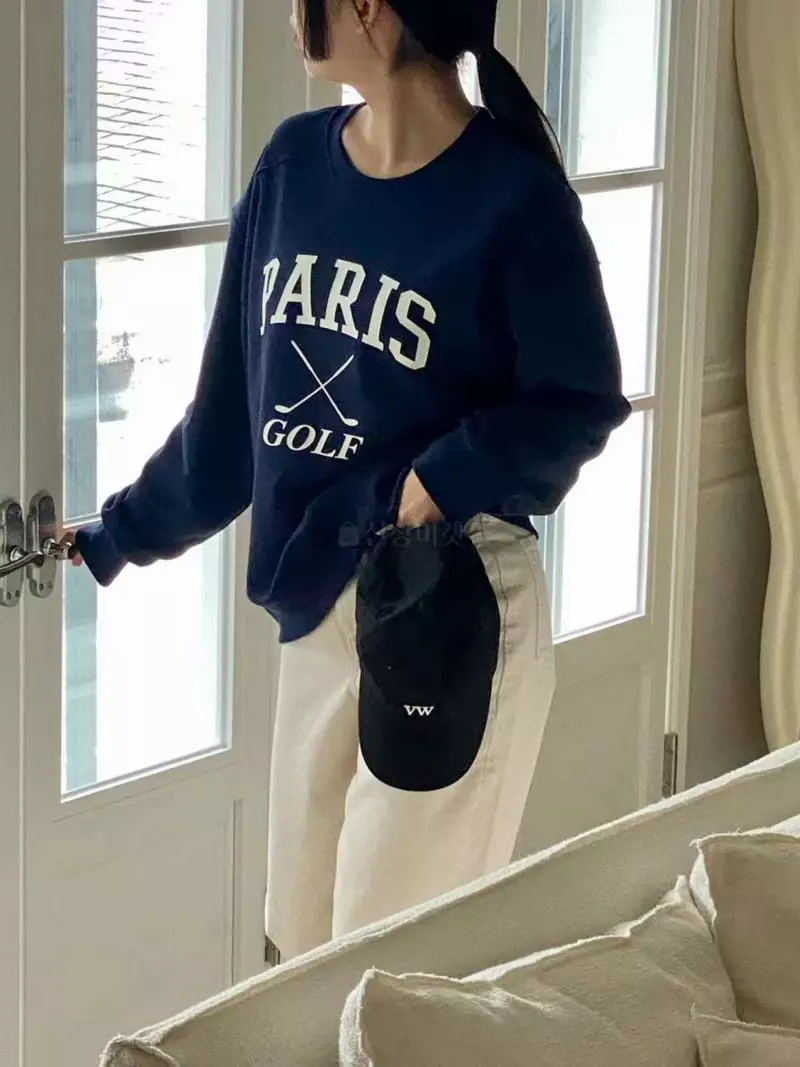 Binus - Korean Women Fashion - #romanticstyle - Paris Sweatshirt - 3