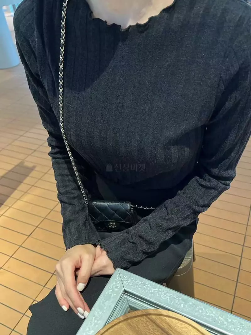 Binus - Korean Women Fashion - #shopsmall - Rib Tee - 12