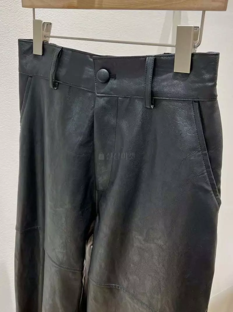 Binus - Korean Women Fashion - #womensfashion - Eco Leather Pants - 8