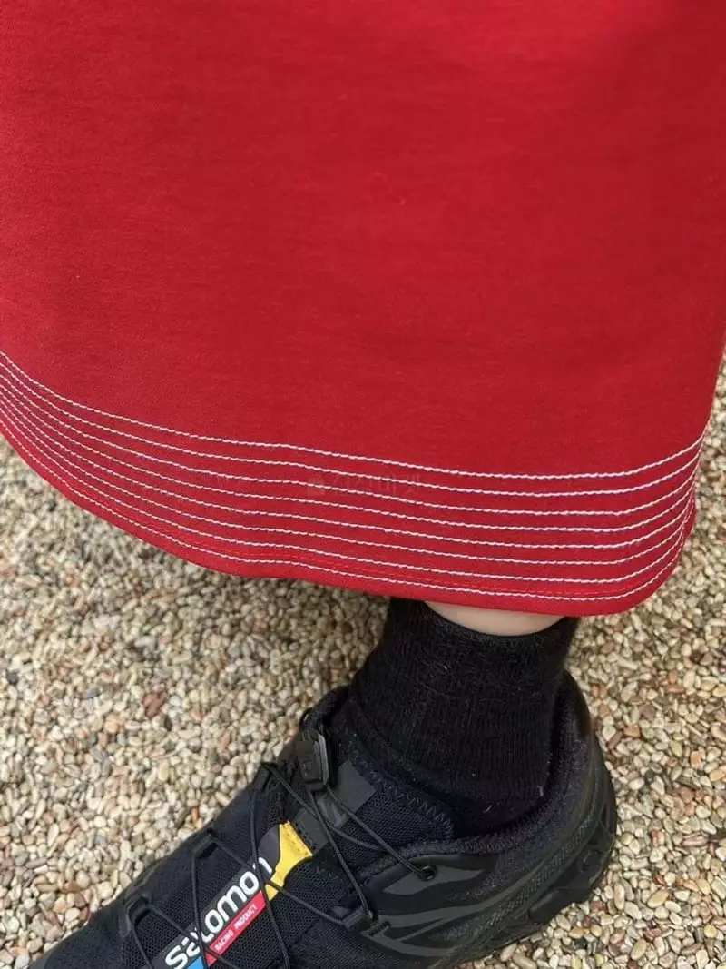 Binus - Korean Women Fashion - #womensfashion - Stitch Skirt - 12